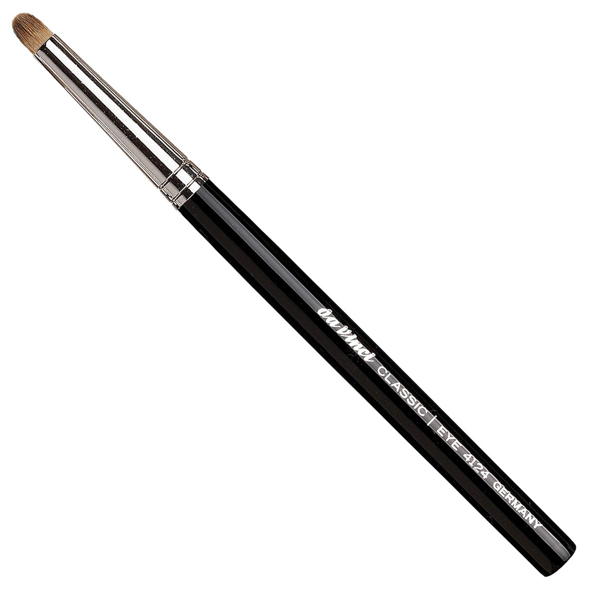 da Vinci Cosmetics Series 4124 Classic Detail Blender Round for Eyeshadow Powder/Banana Brush/Russian Red Sable, 0.5 Pound