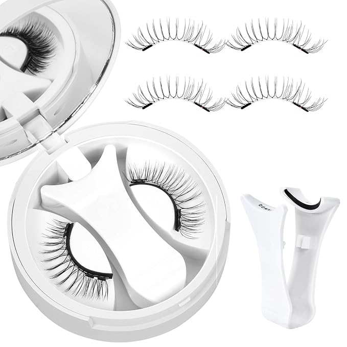 Higu clace Magnetic Eyelashes with Applicator Soft Magnetic Lashes Natural Look Wispy Magnet Lashes Easy to Wear and Remove Ã¯Â¼ÂNZH-G04Ã¯Â¼Â