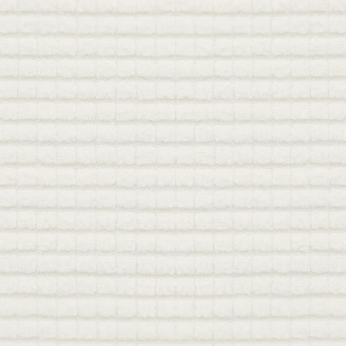 Easy-Going 6 Pieces Recliner Loveseat Stretch Sofa Slipcover Sofa Cover Furniture Protector Couch Soft with Elastic Bottom Kids, Spandex Jacquard Fabric Small Checks Cream