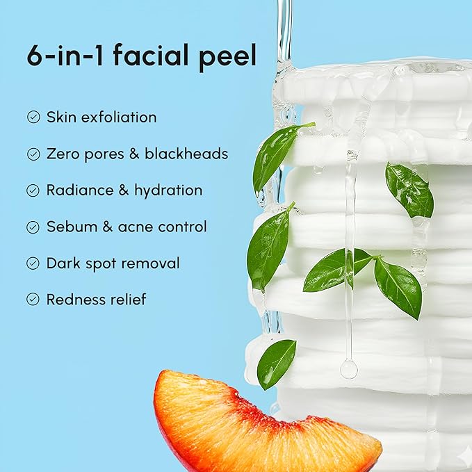 MAREE Glycolic Acid Pads Ã¢ÂÂ 200 Toner Pads for Face Cleansing Ã¢ÂÂ Facial Exfoliating Pad with Tea Tree Oil, Salicylic Acid & Vitamins E, B3, B5 Ã¢ÂÂ Acne Clearing Face Pad, Skin Pore Resurfacing & Radiance