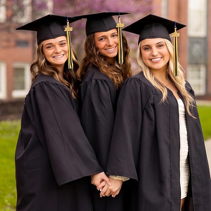GraduationMall Single&Multiple Color Graduation Tassel with 2026 Year Charm 9"