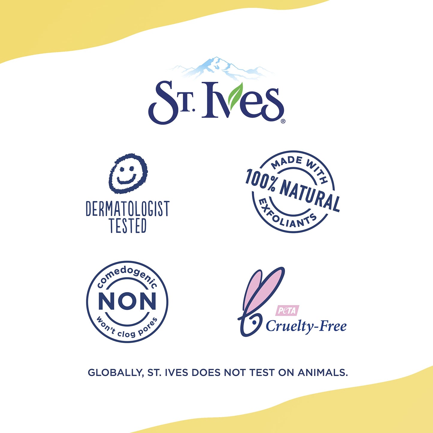 St. Ives Face Scrub Exfoliates | Apricot | For Smooth Glowing Skin | Dermatologist Tested | 6 oz Pack of 3
