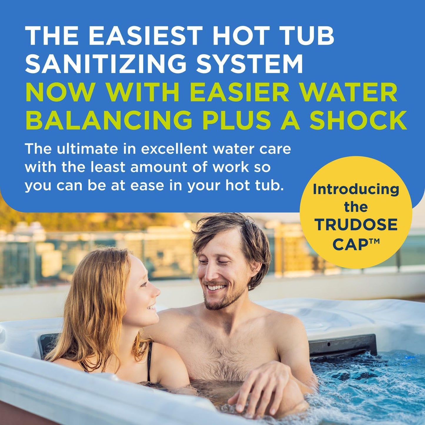 FROG @Ease Replacement SmartChlor Cartridge 3 Pack with Total Alkalinity Increaser & 1 Pack of Maintain for use with Hot Tub FROG @Ease Floating System