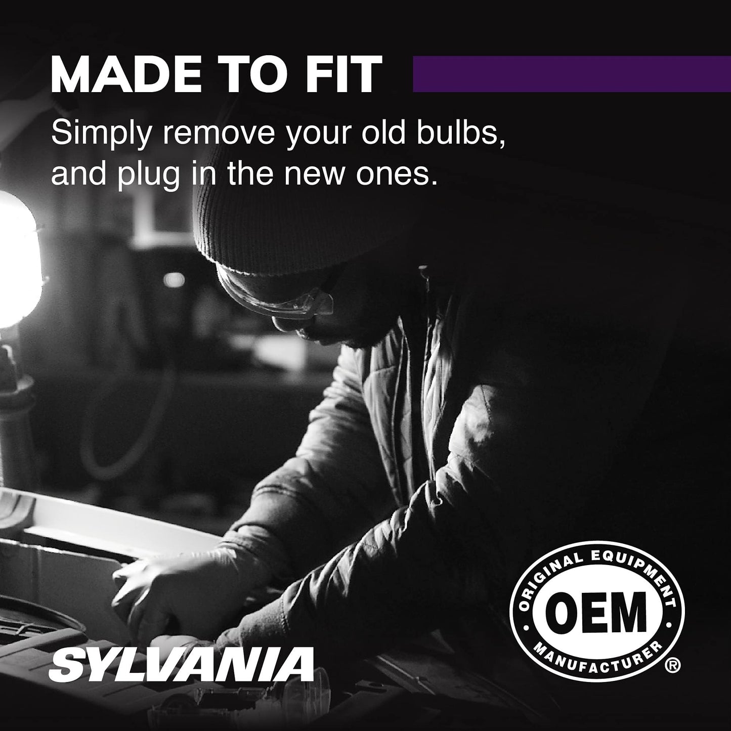 SYLVANIA - 9006 XtraVision Halogen Headlight Bulb - High-Performance Car Headlight - Replacement Halogen Light - For Automotive - 2 Bulbs