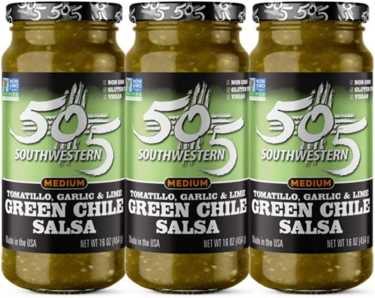505 Southwestern (3-16oz Value Pack, Tomatillo Garlic with Lime)