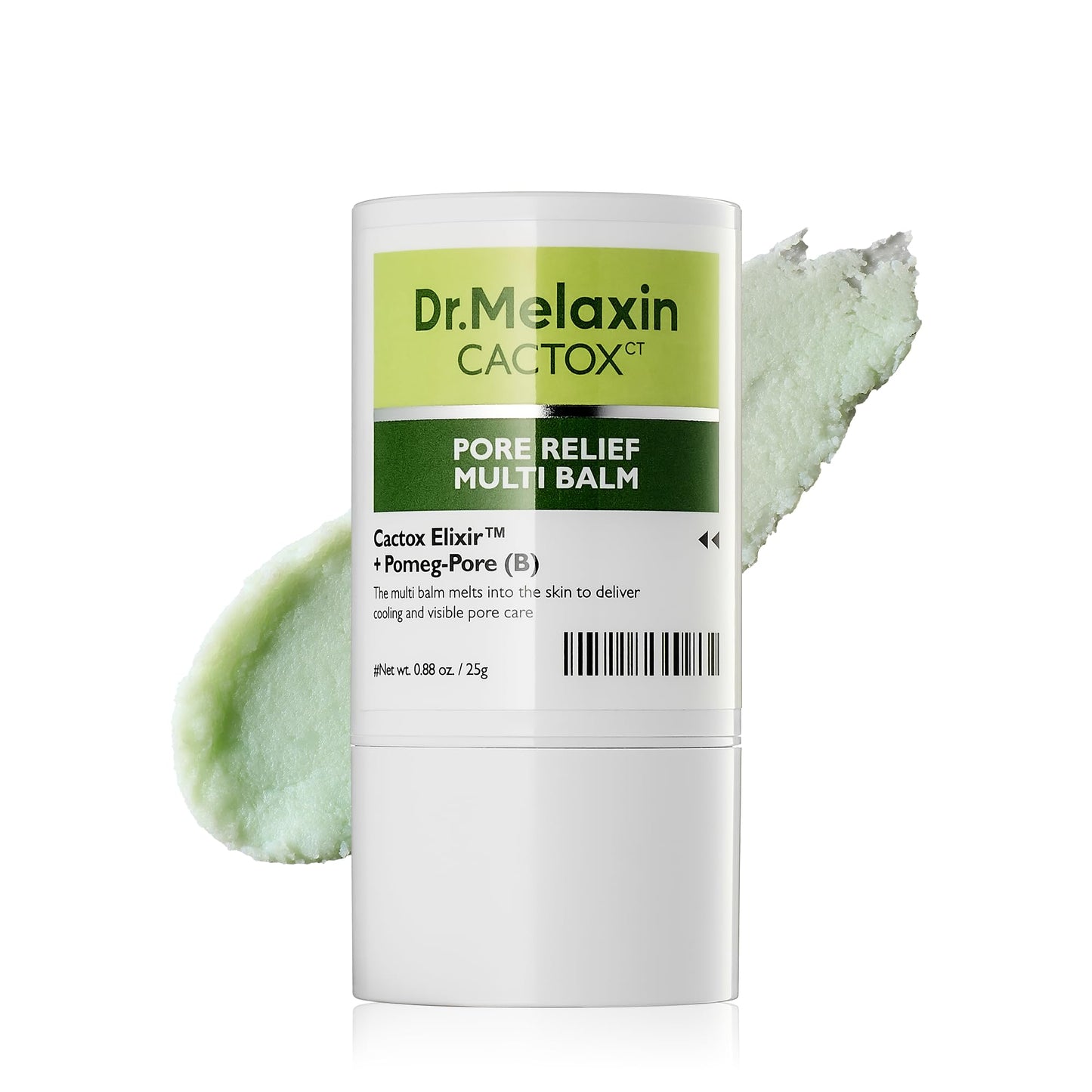 Dr.Melaxin Cactox Pore Relief Multi Balm Stick – Zinc PCA & ADENOSINE Cooling & De-Puffing Face Balm for Enlarged Pores & Puffy Skin, Pore Minimizing with Cactus Extract, Korean Skincare, 0.88 oz