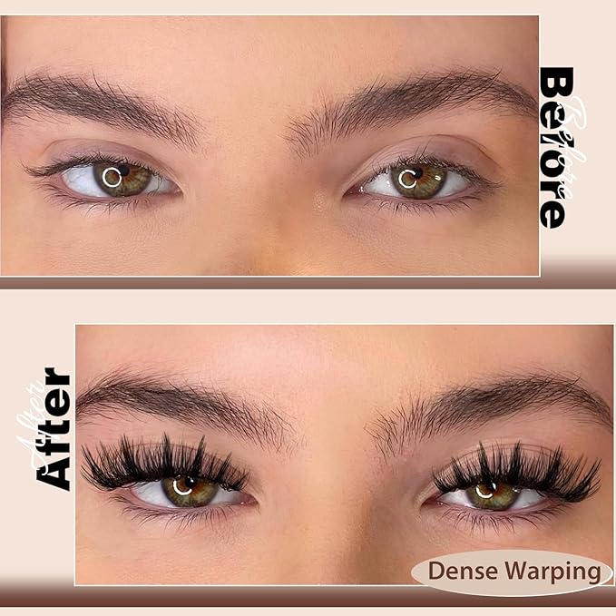 JMS&JMS Lash Clusters Eyelash Clusters 8-18MIX CC Curl Cluster Lashes Soft Wispy Lash Clusters Natural Look DIY Lash Extension At Home(California Sunset-8-18MIX)