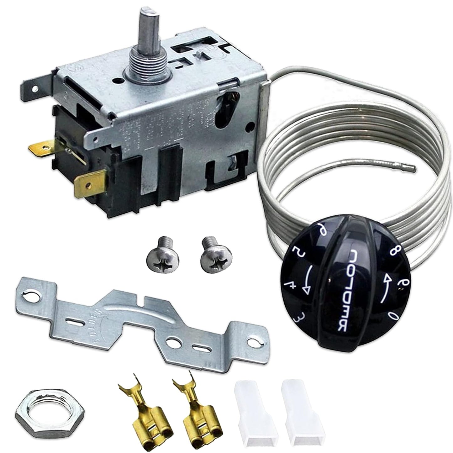 800393, 831932, 800306 Temperature Control Kit, Compatible with True Refrigerators and Freezer TC/TSD/T/GDM/GEM/G4SM Series, Replaces 461387 Refrigerator Parts Thermostat