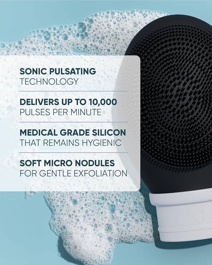 Buttah Skin by Dorion Renaud Buttah Vibe Cleansing Brush with Stand Ã¢ÂÂ New & Improved Technology for Deep Cleansing & Gentle Exfoliation - Sonic Pulsating Face Brush - 2-Speed for Men & Women