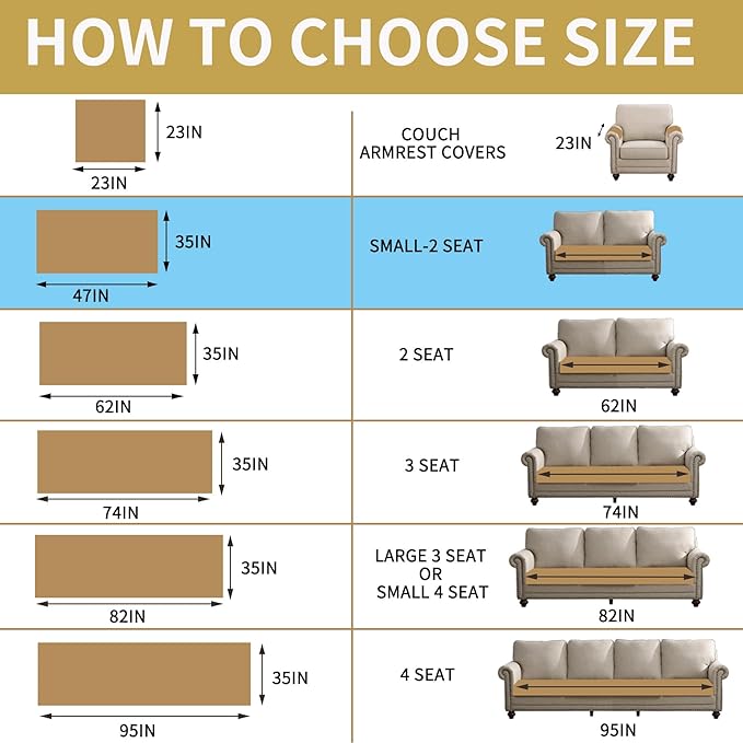 HAOMAIJIA Waterproof Couch Cover for Dogs Washable,Faux Fur Pet Couch Covers for Sofa,Soft Dog Bed Cover Non-Slip Couch Covers for 2 Cushion Couch Sofa Pet Friendly (Brown, 35" x 47" 1 Pack)