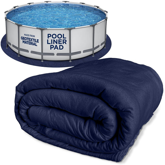 Shop Square 18-Foot Pool Liner Pad for Above Ground Pools - Under Padding, Above Ground Pad, Puncture Protection, Extend Liner Life, Durable Geotextile Material