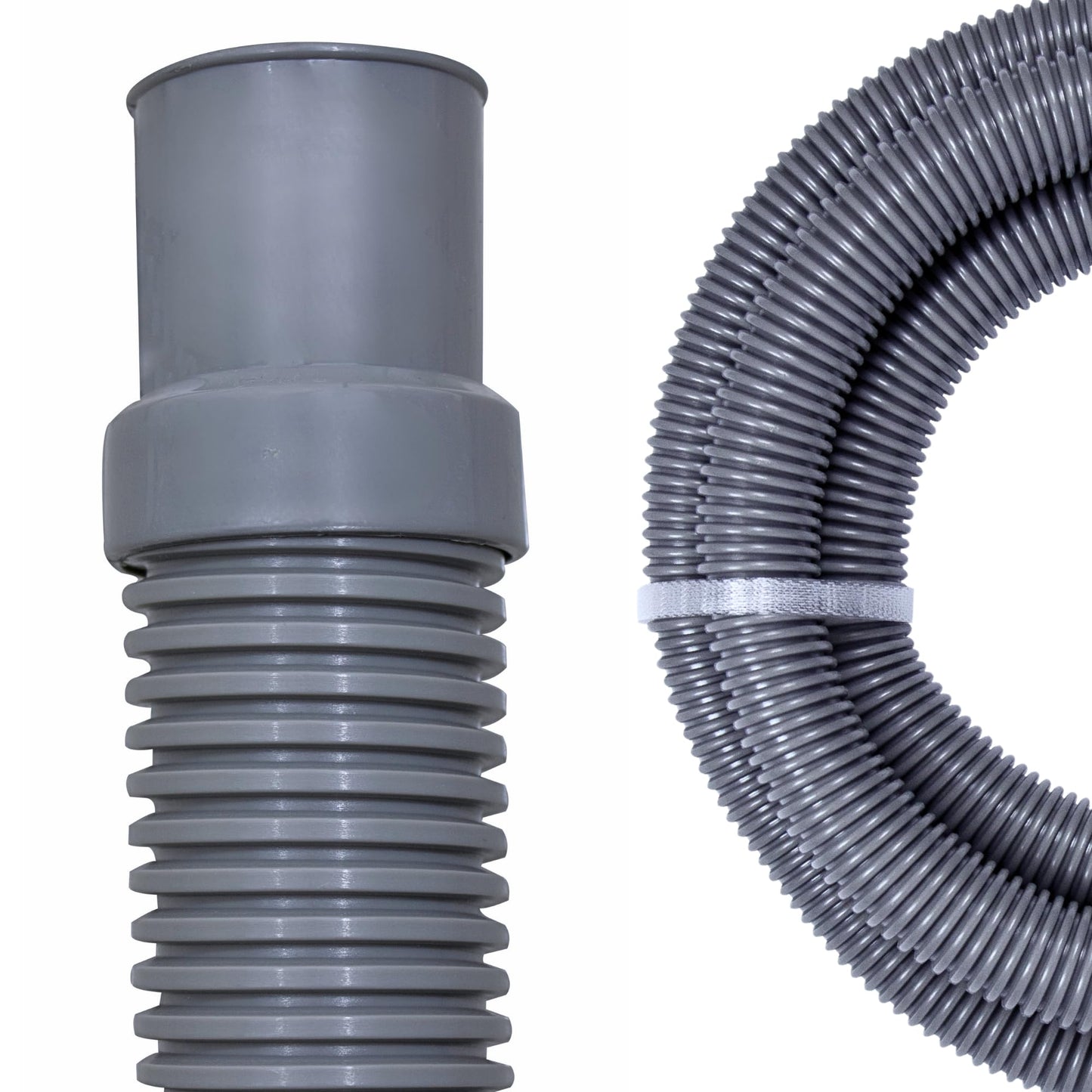 SWIMLINE HYDROTOOLS Pool Pump Filter Connection Hose W/ Cuff | 1.5 Inch X 3 Foot | Heavy-Duty Flexible, Durable & Leakproof | Chemical & UV Resistant | For Above Ground Pools Skimmer Filters & Pumps