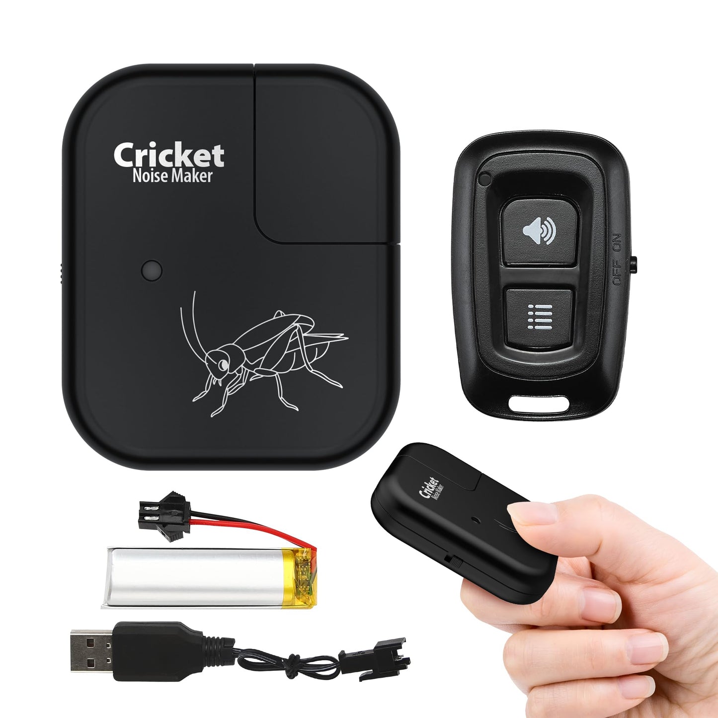 Joywhiz Cricket Noise Maker Prank with Remote Control,Hidden Prank Noise Maker for Adults,Gag Gifts for Adults,Prank Stuff,Suitable for Party, Office, Home, School, Car