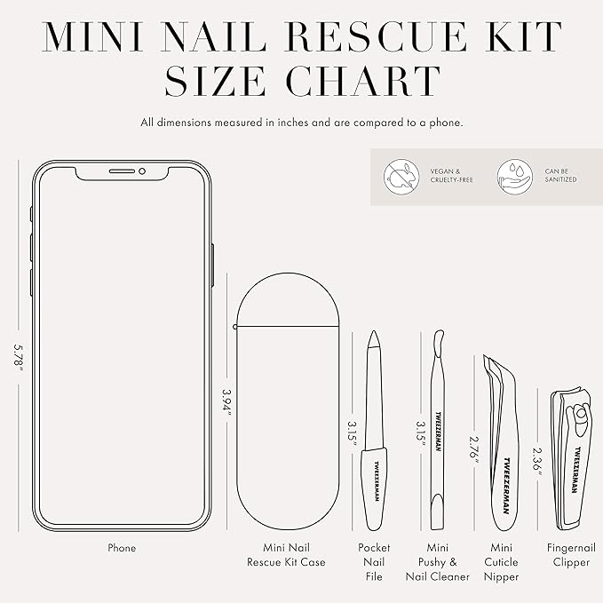 Tweezerman Mini Nail Rescue Kit