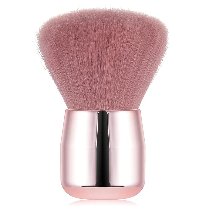 Vaincre Nail Art Dust Powder Remover Brush, Soft Nail Art Dust Cleaner Brush for Acrylic Application and Makeup(Pink)