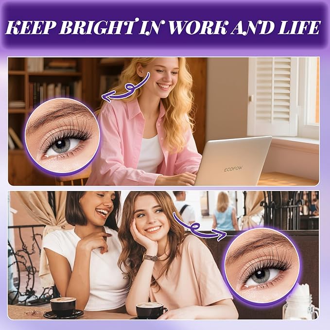 B&Q Natural Lash Clusters 03 - Cluster Eyelash Extensions, Pestañas Postizas Naturales Style Eyelashes Comfort Fit - Day-to-Night Natural Effect - Office & Date Ready For Effortless Beauty(8-16mix)