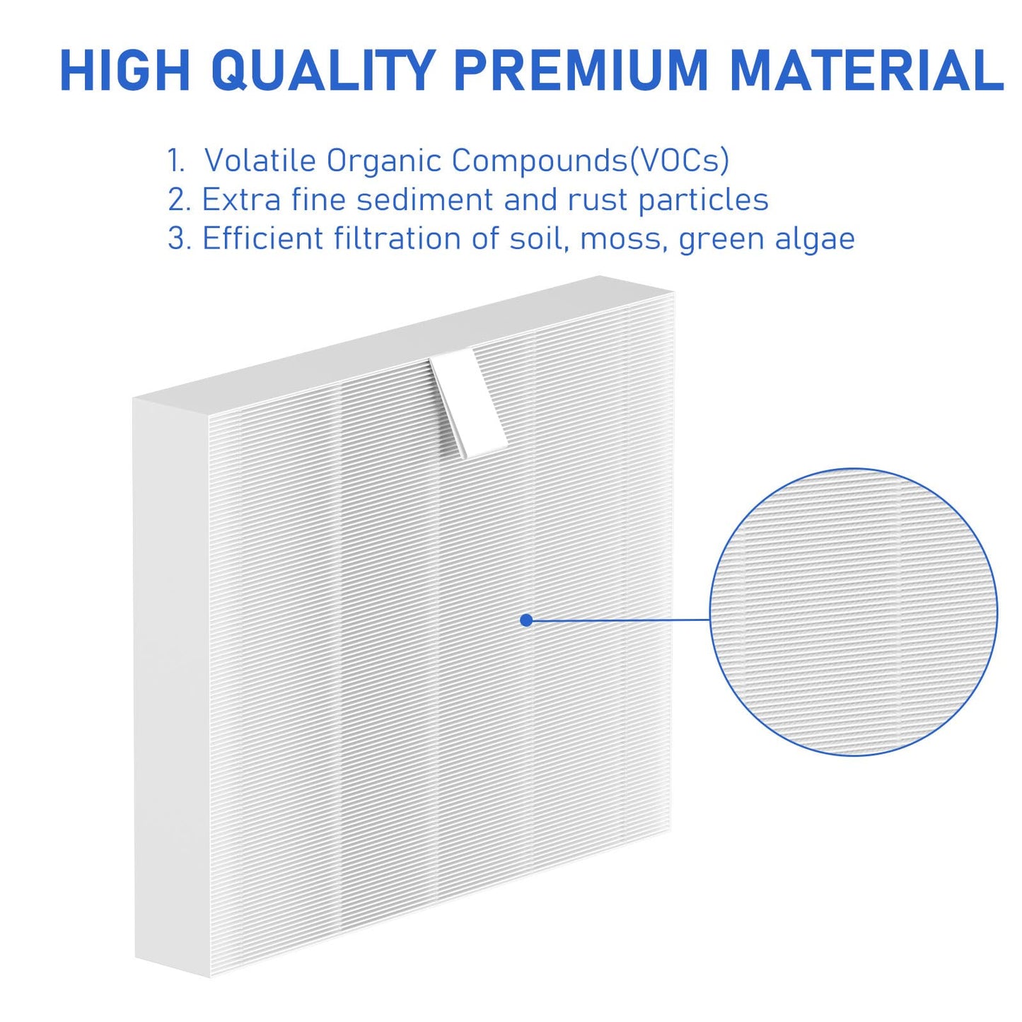 Vickmons 10-00814 Hot Tub Spa Flat Filters Compatible with Bullfrog M Series M6 M7 M8 M9, Swim Series S150 S180XD S200 and A Series A5 A6 A7 A8 A9 (2023 to Present), Pack of 4