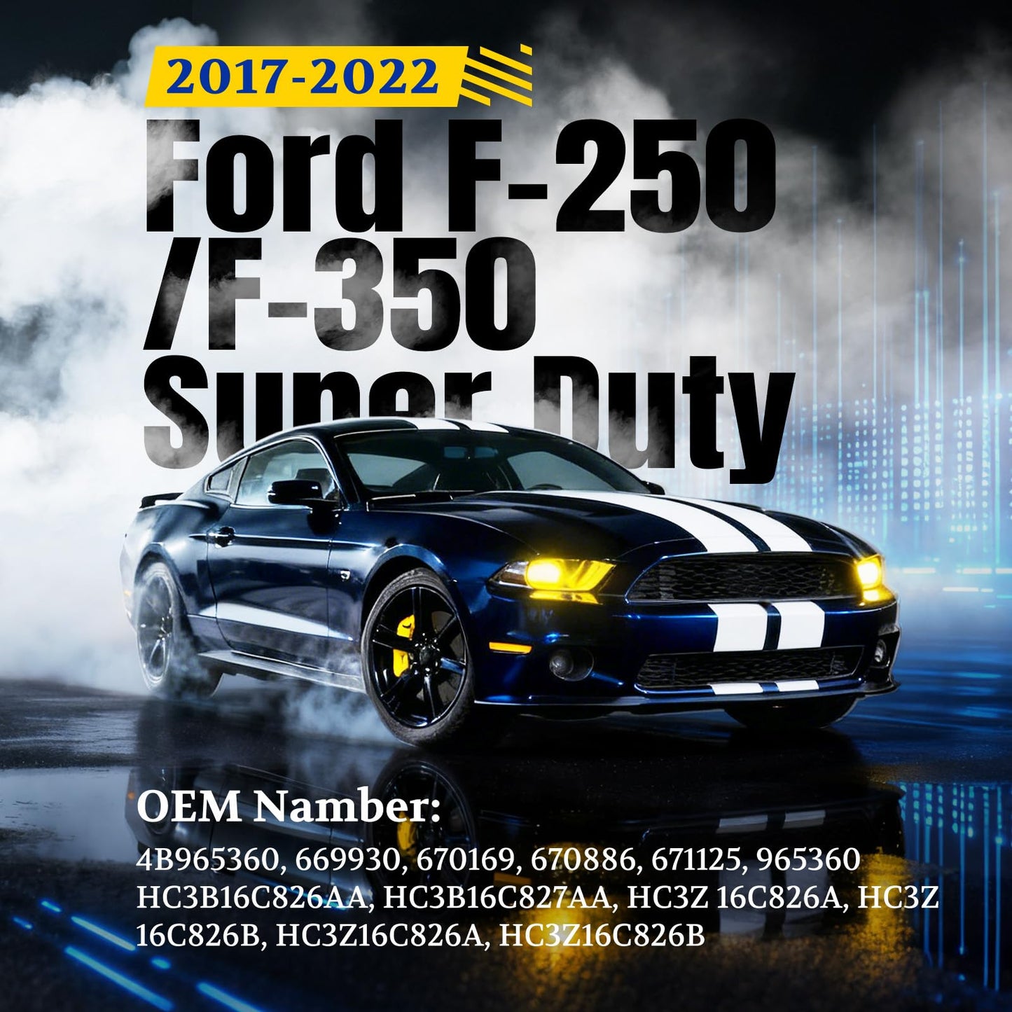 ARANA Hood Struts Shocks for Ford F250 F350 2017-2022, Front Hood Lift Support Strut Fits 2017-2022 F250 F350 Super Duty, 2017-2018 F450 F550 Super Duty, 2 Pcs