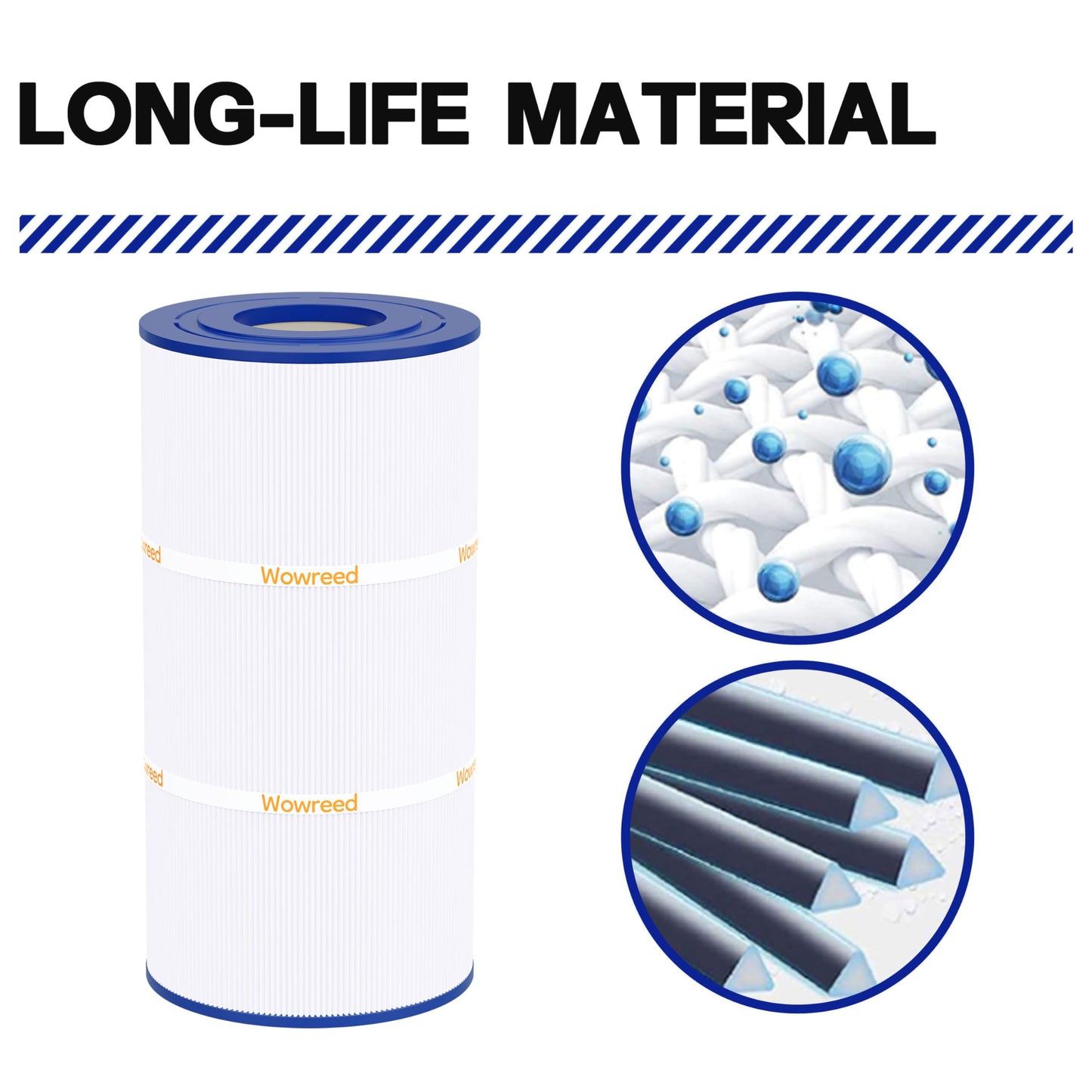 Wowreed Pool Filter CX900RE Compatible with CX900RE, C900, PA90, C-8409, FC-1292, Pro Clean 100, PXC95, 25230-0095S, 90 sq.ft, 1 Pack