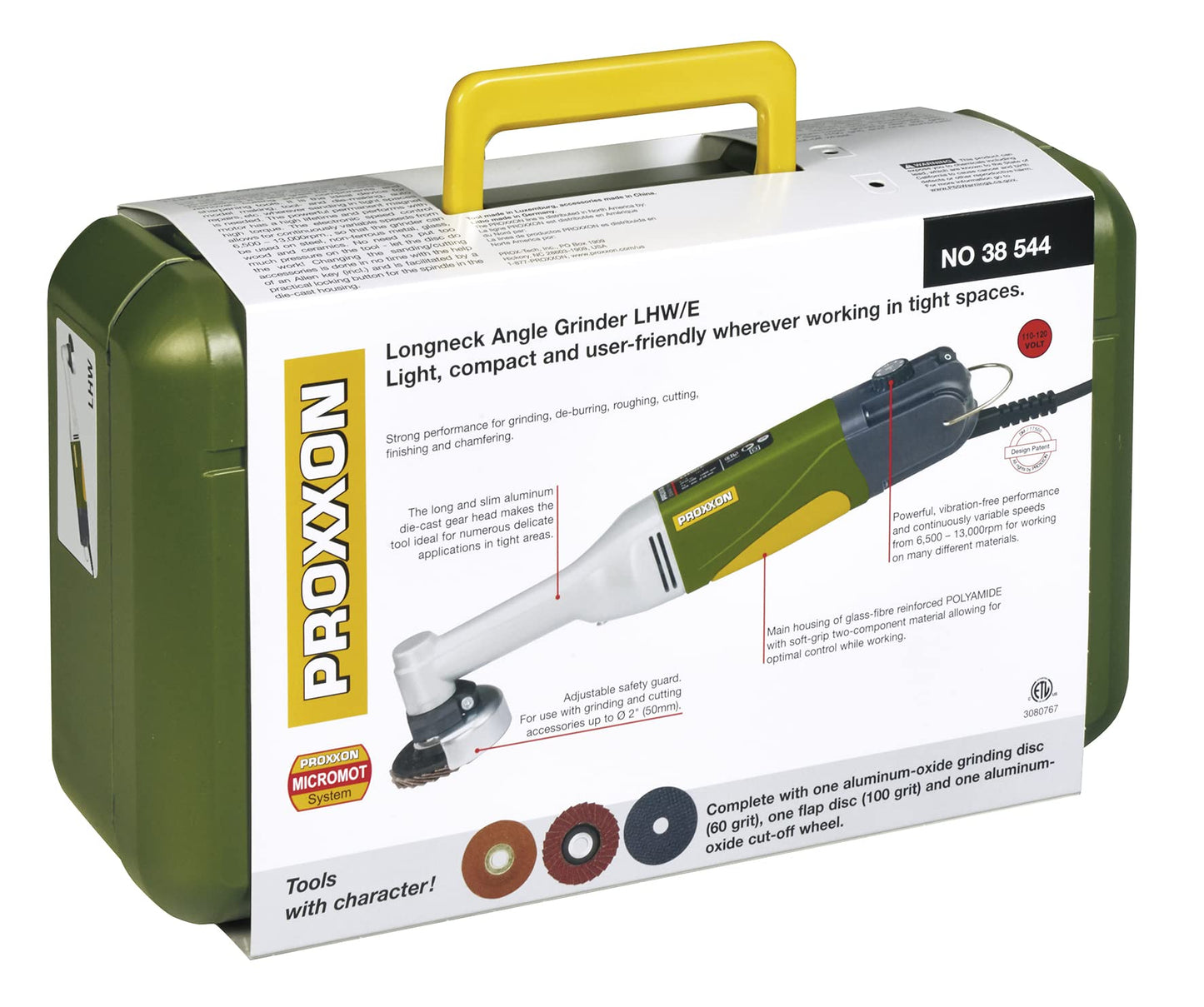 Proxxon 38544 Longneck Mini Angle Grinder LW/E