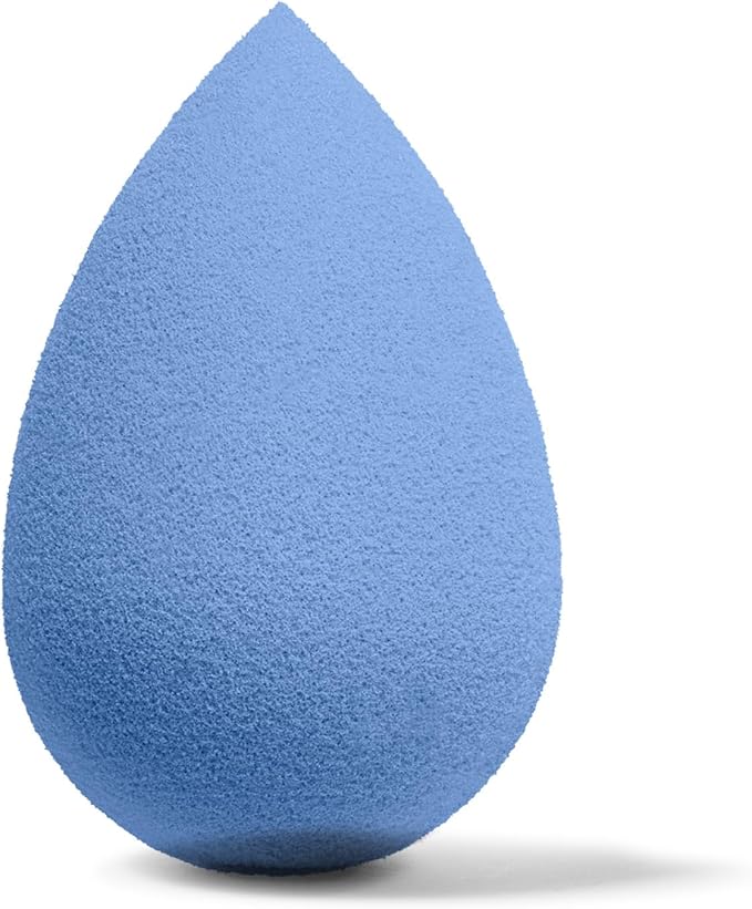 Beautyblender® Denim Beauty Blender Makeup Sponge, Super-Soft Foam Easily Blends Foundations, Powders & Creams, Made in USA, Reusable, Washable, Streak Free Application