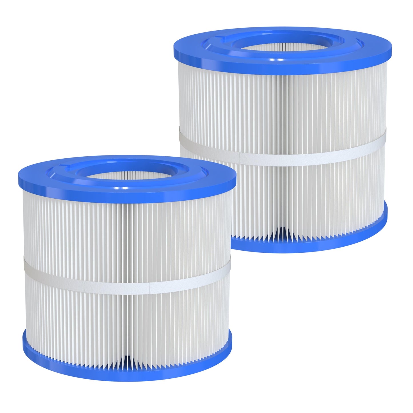 ROYOR Wellspring 10-00282 Bullfrog Filter - Spa Filter Replacement Cartridge Compatible with Bullfrog SPA Filter, Spa Hot Tub Filter Replacement for Pleatco PBF40, 2 Packs