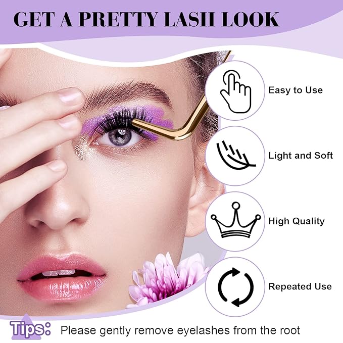 B&Qaugen Manga Lash Clusters DIY Individual Lashes 50D-D-11 300 PCS False Eyelash Cluster Manga Cluster 30D 40D 50D D Curl Eyelash Extensions at Home (50D-D-11)