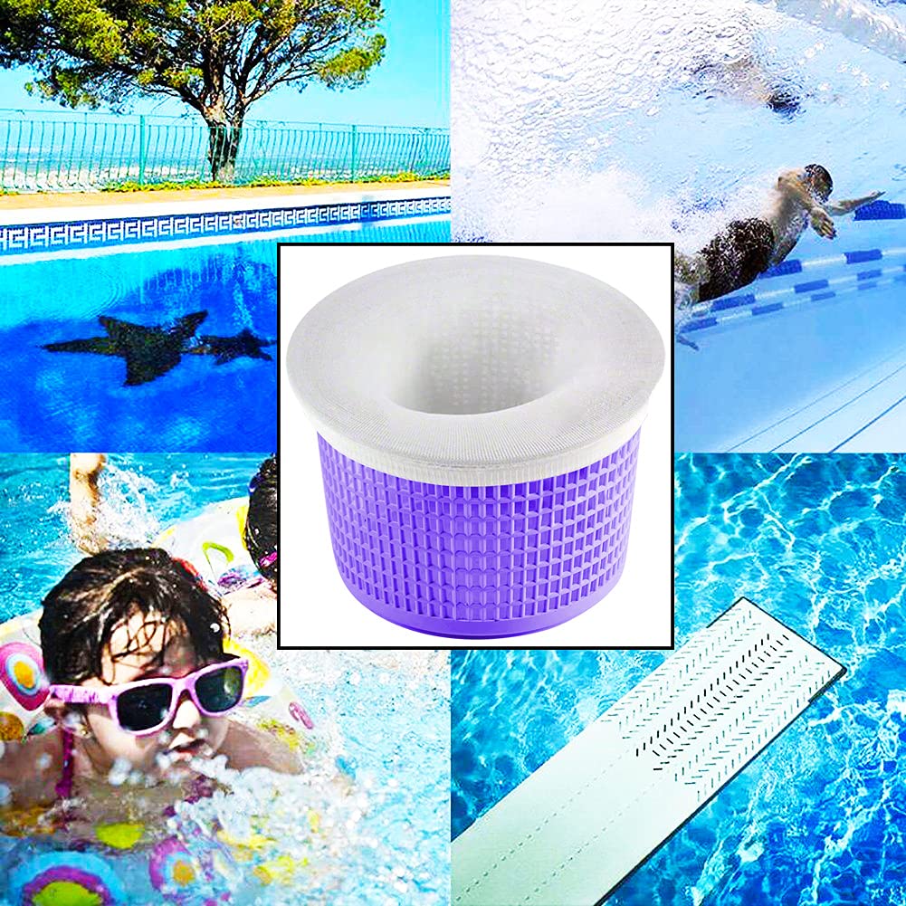 Coopache 60-Pack of Pool Skimmer Socks - Filters Baskets, Skimmers Cleans Debris and Leaves for In-Ground and Above Ground Pools
