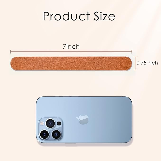 Canvalite Nail File Large Emery Boards for Nails,180 Grit Nail Files for Natural Nails, Thin Emory Nail File Pack Manicure Tool for Home Use 100PCS