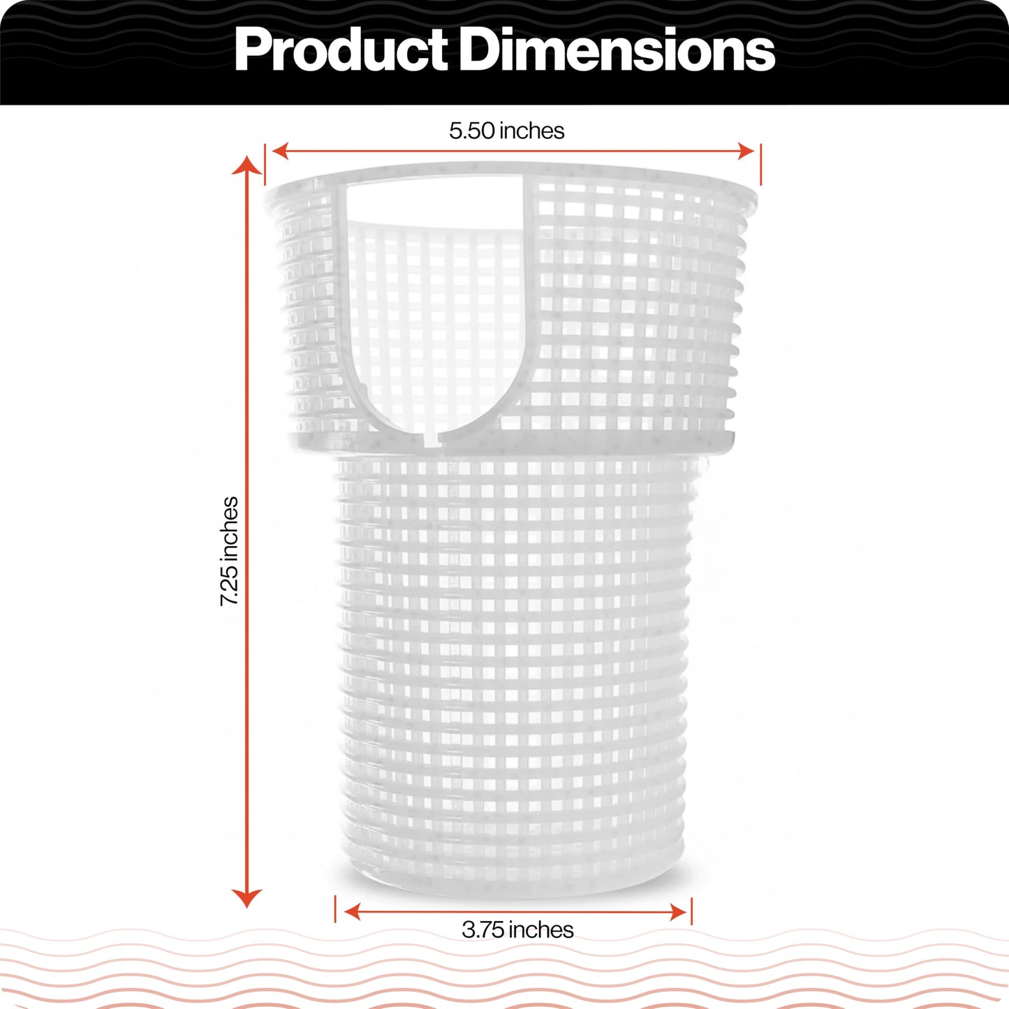 Swimables Pump Basket Compatible With Superflo and VS Pool Pump 355667 | Pro Grade for Pentair Filter | Small & Large Debris | Made in USA