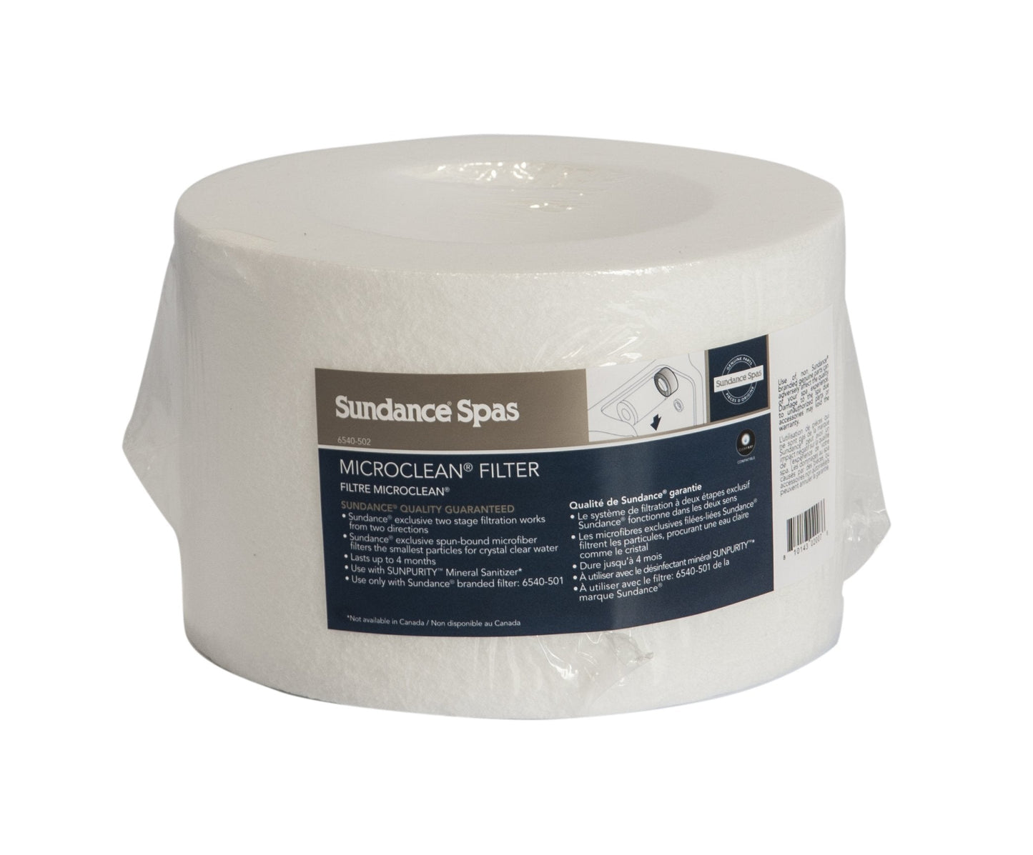 Sundance Spa Microclean Filter Set 6540-501 & 6540-502 ;from#clearviewhome