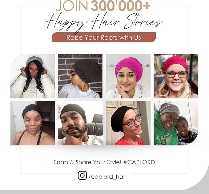 CAPLORD Satin Bonnet for Sleeping, Curly Hair Wrap Sleep for Men, Adjustable Silk Beanies for Women, Silk Hair Bonnet
