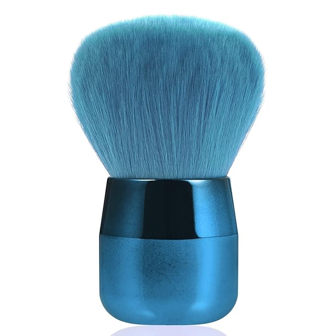 Vaincre Nail Art Dust Powder Remover Brush, Soft Nail Art Dust Cleaner Brush for Acrylic Application and Makeup(Blue)