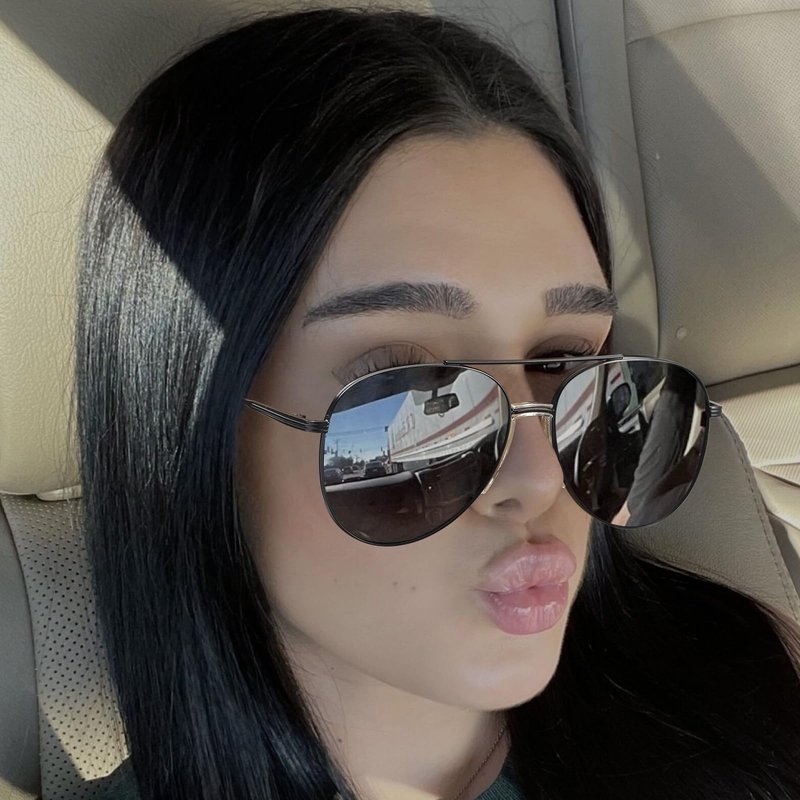 SODQW Tangle Free Aviator Sunglasses for Women Men Polarized Sun Glasses With UV Protection 2026 Fasion Trendy Shades