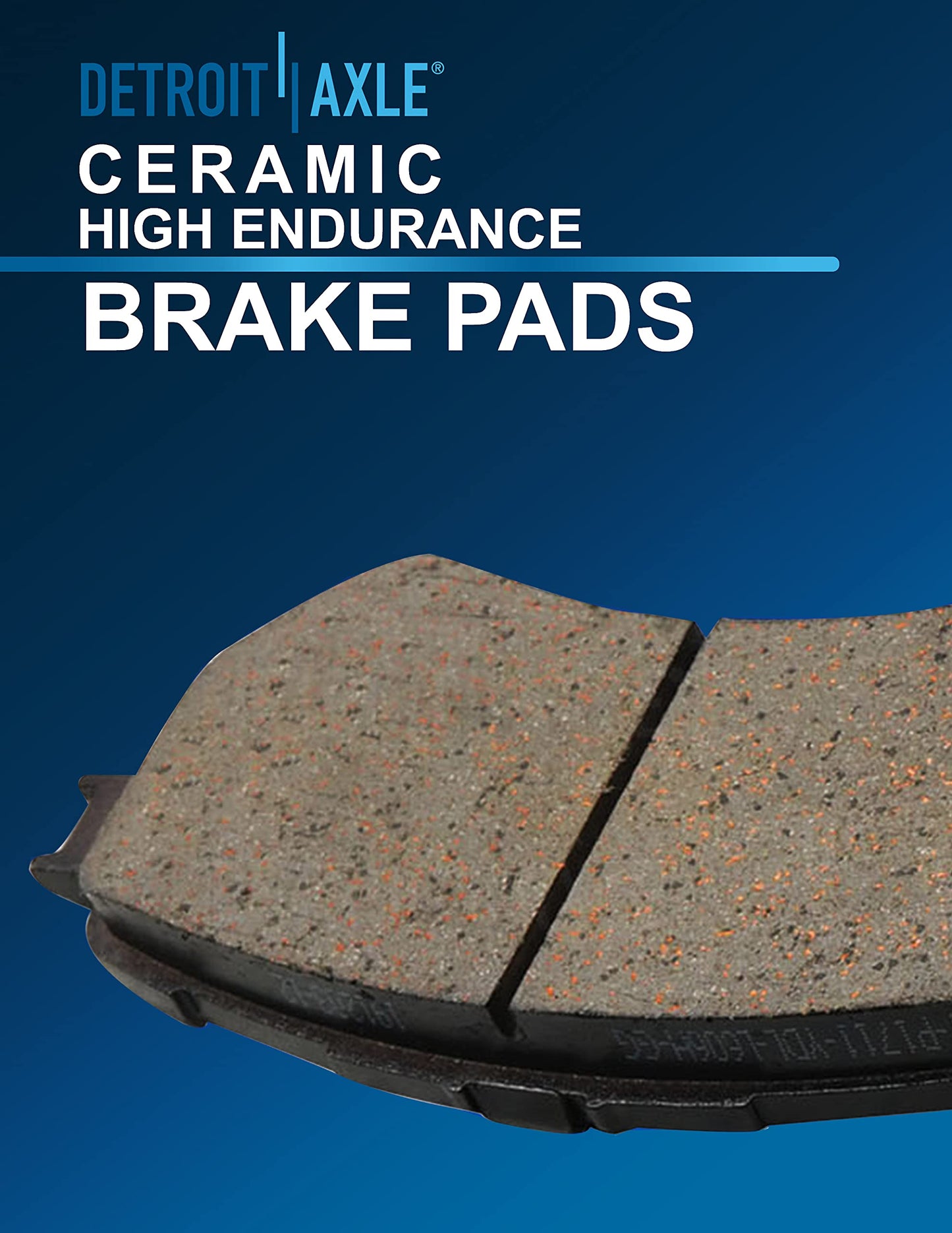 Detroit Axle - Front Brake Kit for 09-19 Toyota Corolla 09-13 Matrix Pontiac Vibe, 08-14 Scion xD Replacement 2009 2010 2011 2012 2013 2014 Disc Brake Rotors Ceramic Brakes Pads