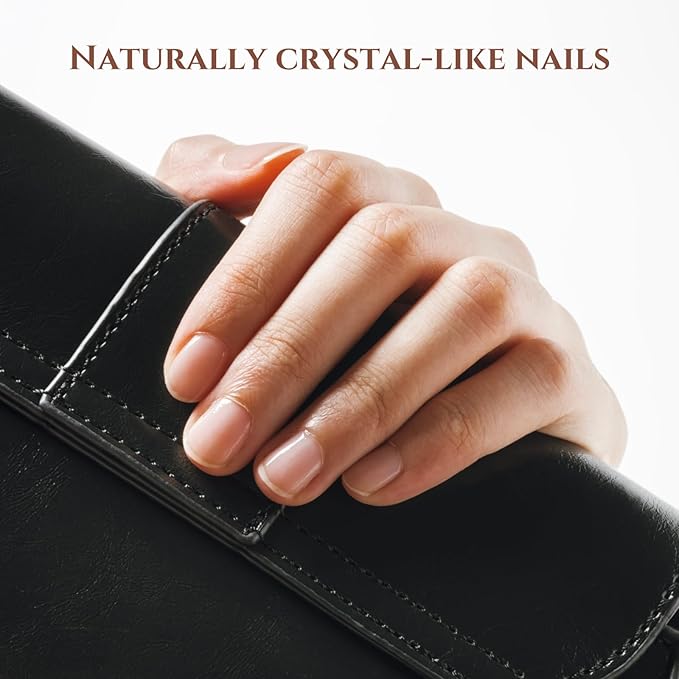 Mavens Glass Nail File Set with Case, Professional Crystal Fingernail Files for Natural Nails, Reusable Portable Manicure and Pedicure Nail File, Manicure Tools for Home and Travel, Gift for Women