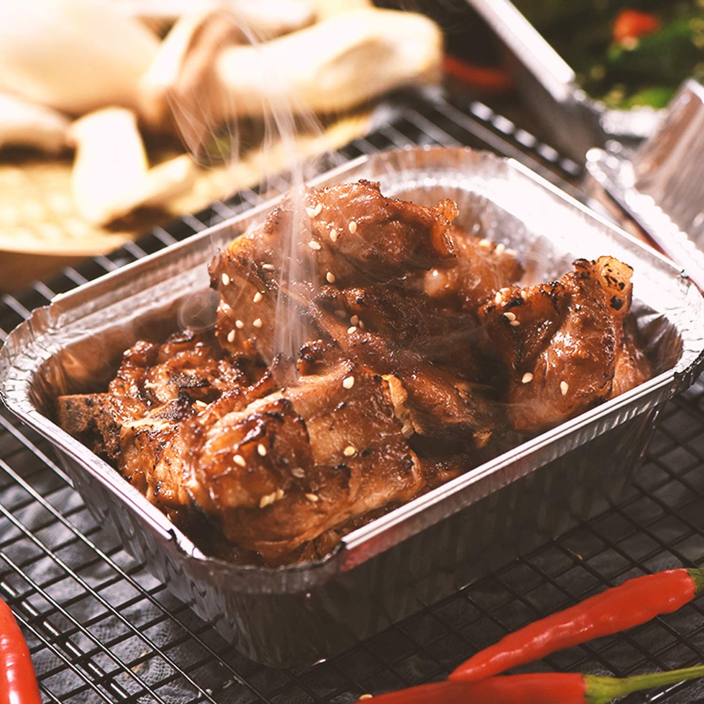 Waytiffer Loaf Pans [50 Pack] 2Lb Heavy Duty Disposable Aluminum Foil Premium Bread Tins Standard Size - 8.5" X 4.5" X 2.5" Perfect for Homemade Cakes & Breads