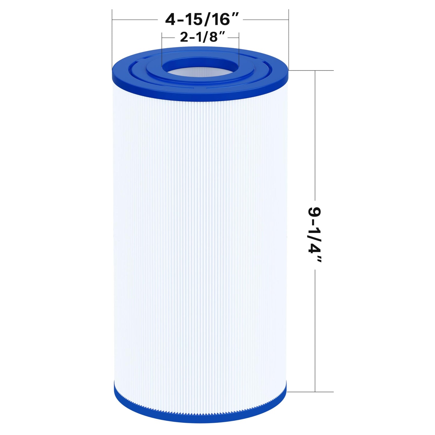 Cryspool® 04061 Filter Compatible with C-4335, PRB35-IN, R173431, Guardain 409-219, FC-2385, 03FIL1300, 35 Sq. Ft Spa Filter Cartridge, 2 Pack