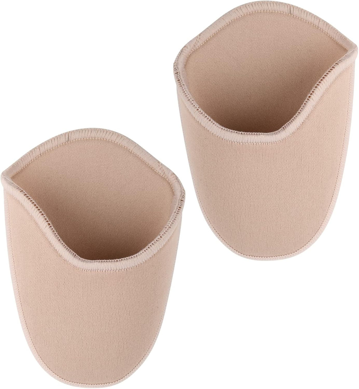 Cosmos 1 Pair Ballet Pointe Shoe Sock - Ballet Dance Pointe Toe Pads Pouch, Knitted Fabric Soft Spong Toe Covers, Relief Forefoot Pain Protect Toes for Point Shoes & High Heels (Half Insole Pads)
