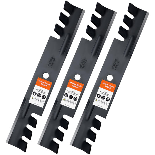 Grasscool 482877 Mulching Blades for Bad Boy Scag Hustler 795757 Fastrak Raptor SD 48 Inch Deck Mower Replace 038-5000-00 038-5350-0050 481706 038 5350 00