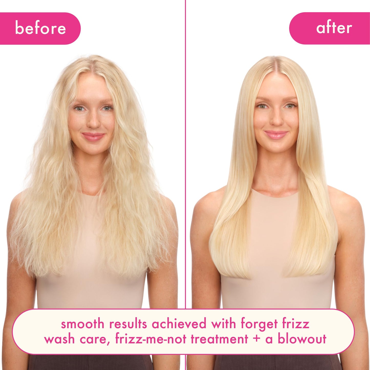 amika frizz-me-not hydrating anti-frizz treatment, 200ml | lightweight hydrating spray for medium to thick coarse hair types 2a-4c, humidity + heat protection, smooth frizz for up to 72 hours