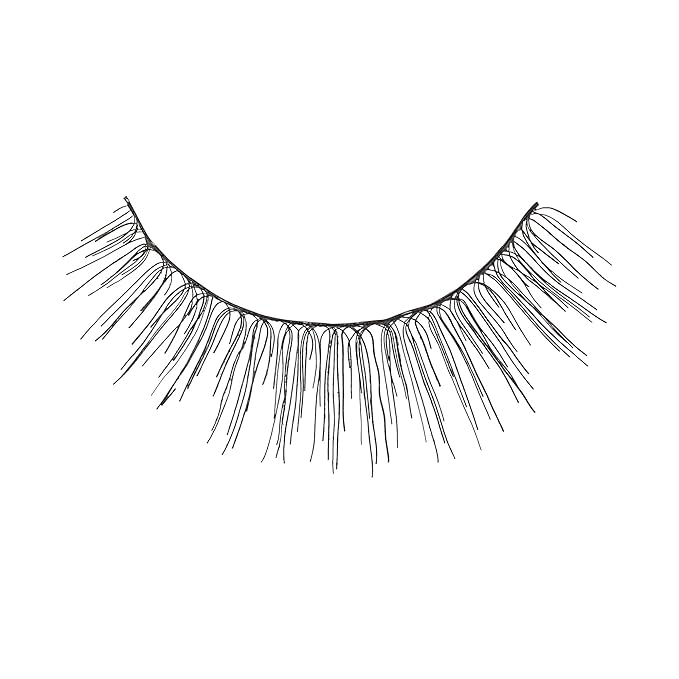 Kiss Magnetic False Eyelashes and Eyeliner, 'Lure', 12mm, Easy to Apply, Reusable, No Glue, Flexiband Technology, Precision Felt Tip, Fortified Formula, 1 Pair Strip Lashes