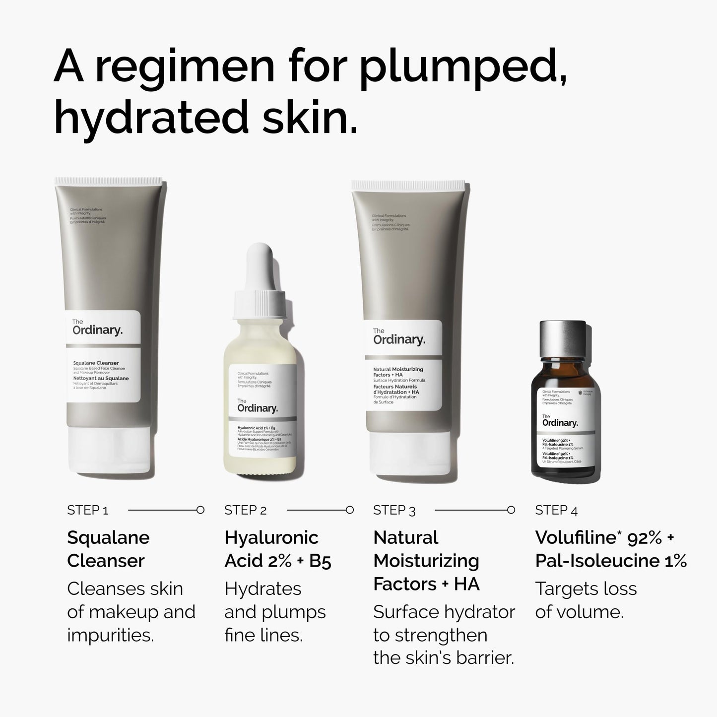The Ordinary Volufiline 92% + Pal-Isoleucine 1% Plumping Anhydrous Serum, Facial Skincare for Loss of Volume, 0.5 Fl Oz