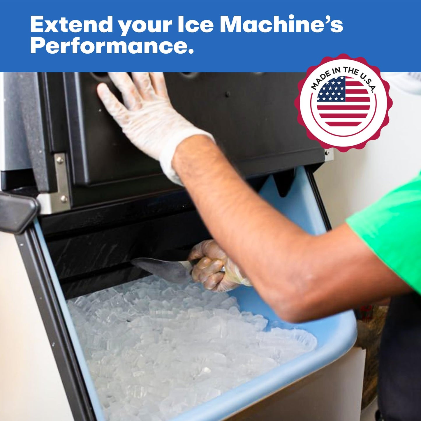 Sylvan Ice Machine Cleaner and Descaler Tablets | 30 Tabs | Made in USA | Nickel Safe Ice Maker Cleaner and Descaler | Universal Compatibility for Commercial & Residential Ice Makers
