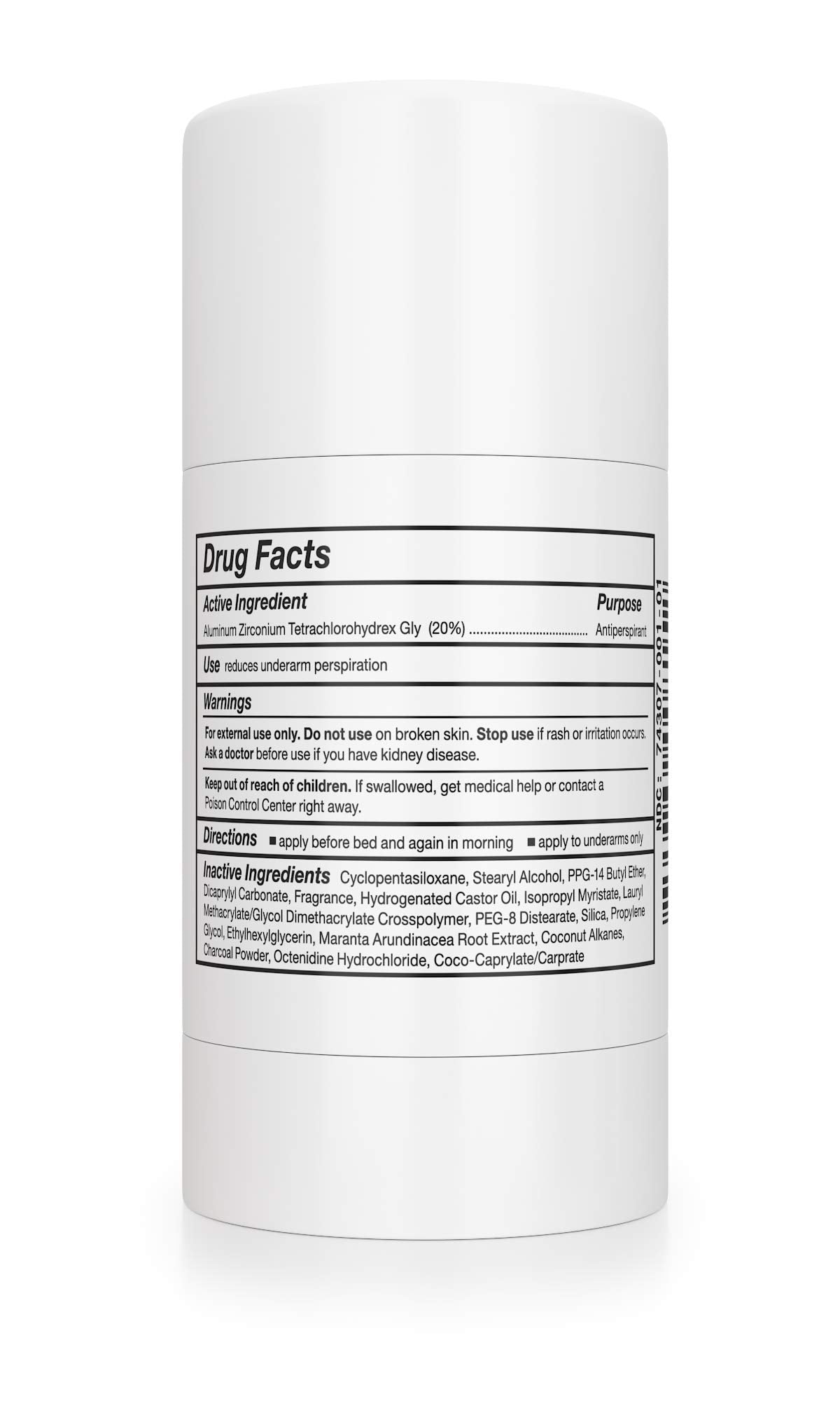 Carpe Clinical Strength Deodorant + Clinical Antiperspirant - Clinical Grade Solid Stick - Fresh Linen Scent - Combat Excessive Underarm Sweating - Great for Hyperhidrosis