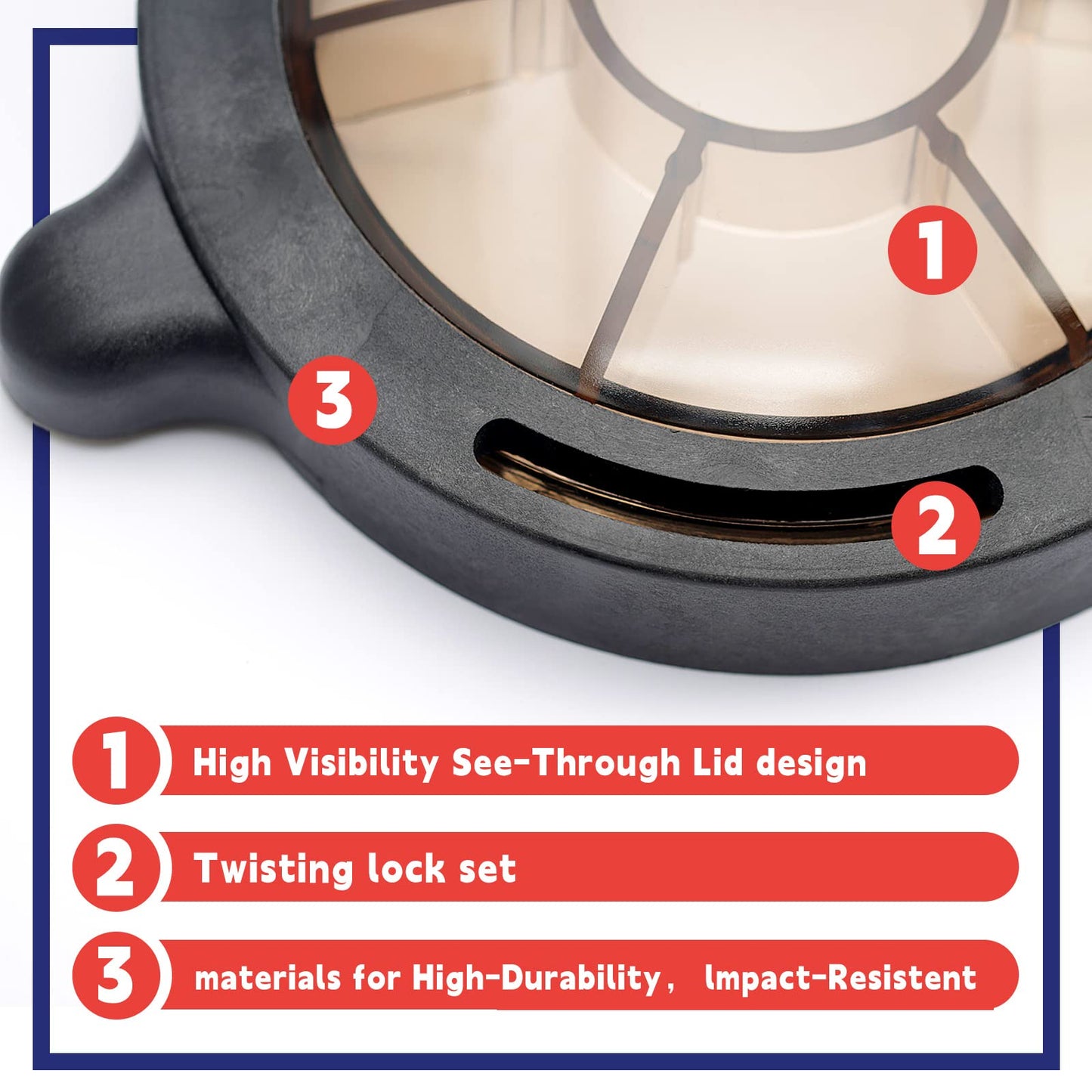 Pool Pump Lid With O-Ring gasket Compatible with Splapool Pureline Deluxe Above-Ground In-Ground Pool Pumps Replaces 47252772, AC81361, NEP2134, PO12728CR, 16578, 647252772, Pool Pump Basket Cover