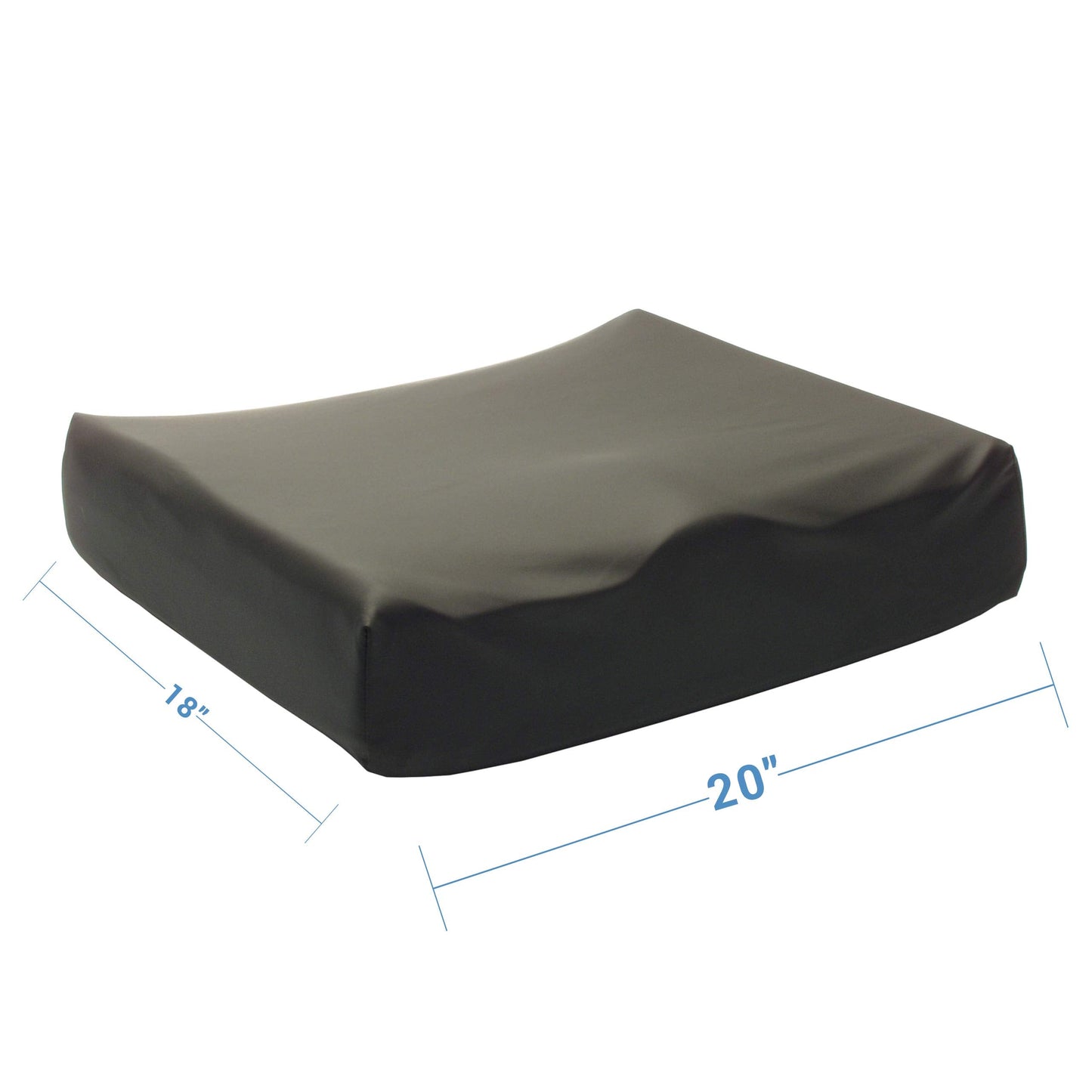 Everest & Jennings Dura-Gel SPP Wheelchair Cushion, 4.5" Thick, 20x18", 8920208