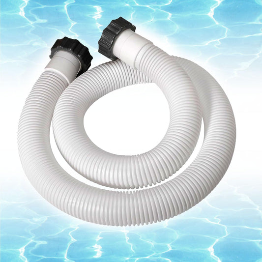 1.5" Replacement Pool Pump Hose for Above Ground Pools Accessories - 29060E Pool Hoses for Intex 1,500 GPH Pump, Sand Filters ＆ Saltwater System (White -1 Pack)