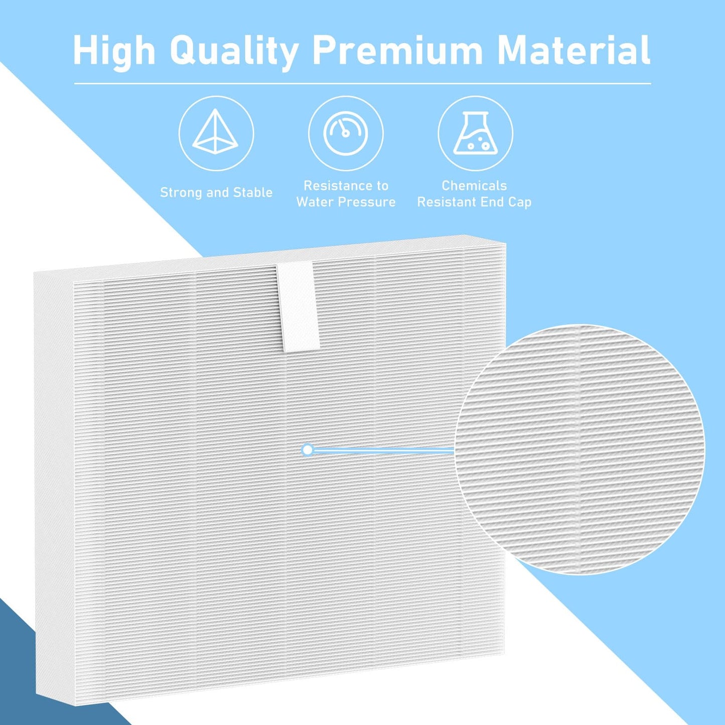 Macaberry 10-00814 Hot Tub Spa Flat Filters Compatible with Bullfrog M Series M6 M7 M8 M9, Swim Series S150 S180XD S200 and A Series A5 A6 A7 A8 A9 (2023 to Present) 4 Pack