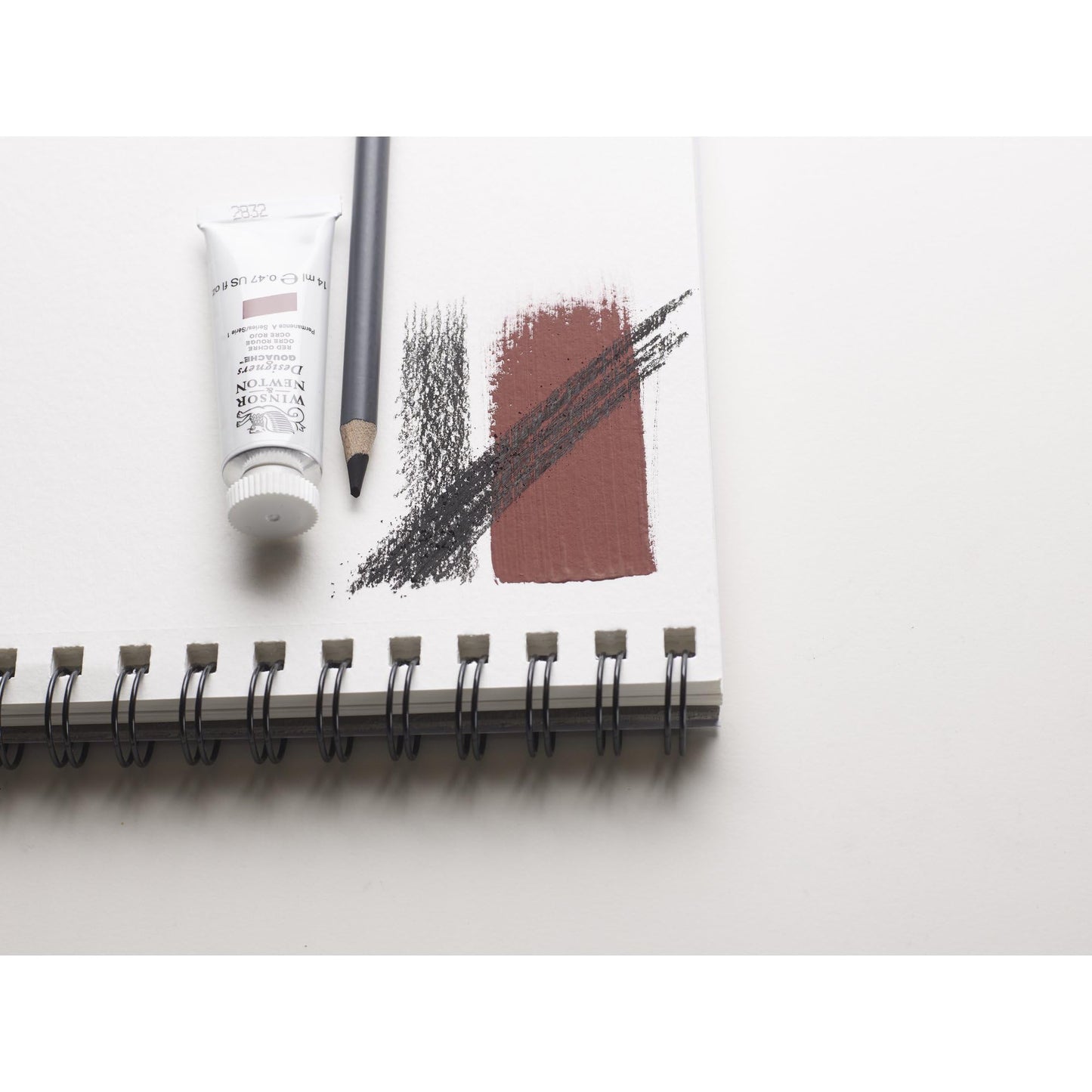 Winsor & Newton Designer's Gouache, 14 ml (0.47oz) tube, Cadmium-Free Orange